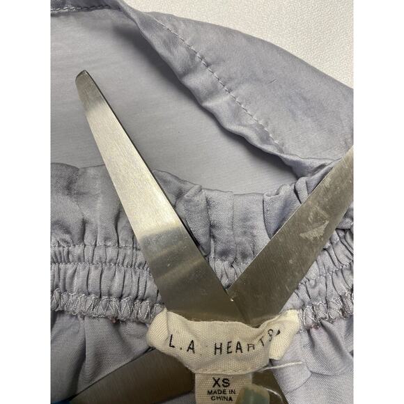 PacSun L.A. Hearts Women's Lilac Sz Xs Swinging Off the Shoulder Long Sleeve Top - Picture 7 of 10